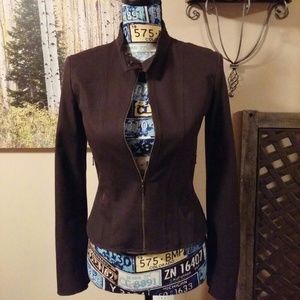 BROWN STYLISH JACKET